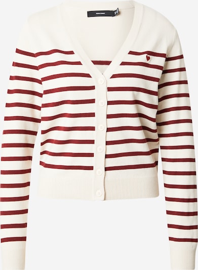 VERO MODA Kardigan 'VMDory' u boja pijeska / tamno crvena, Pregled proizvoda