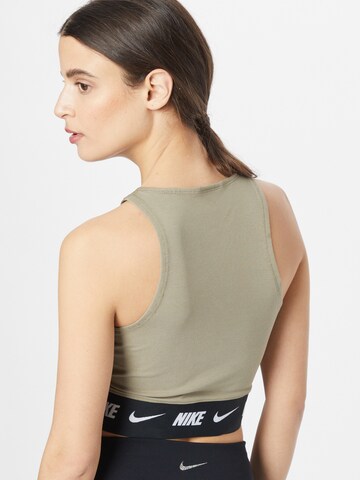 Nike Sportswear Top | zelena barva