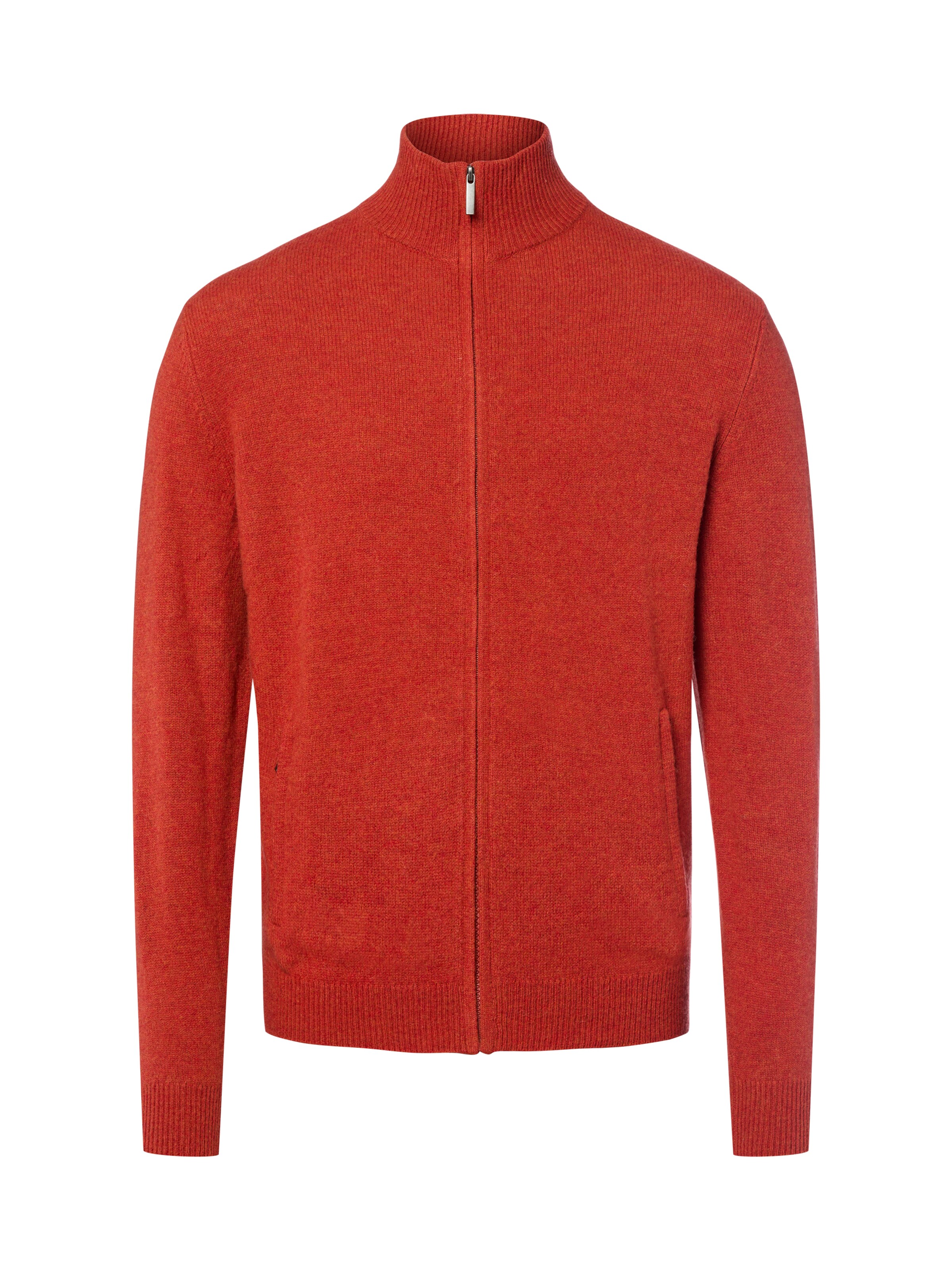 Vestes en maille Andrew James en rouge : devant
