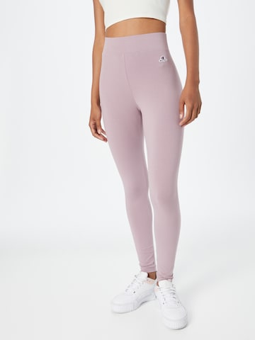 Champion Authentic Athletic Apparel Skinny Leggings in Purple: front