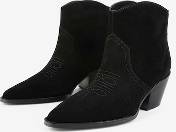 L37 HANDMADE SHOES Ankle Boots in Schwarz: Vorderseite