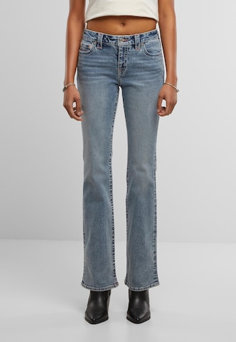 True Religion Boot cut Jeans 'I Love True Becca' in Blue: front