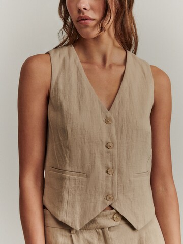 Gilet da completo 'Marle' di ABOUT YOU x Marie von Behrens in beige