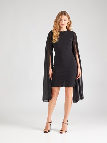 WAL G. Cocktail Dress 'HOLLY' in Black: front