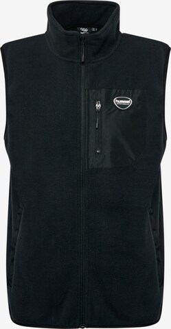 Hummel Bodywarmer in Zwart: voorkant