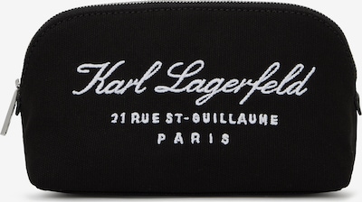 Karl Lagerfeld Trousse de maquillage en noir / blanc, Vue avec produit