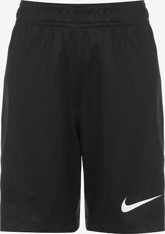 NIKE Loose fit Workout Pants in Black: front