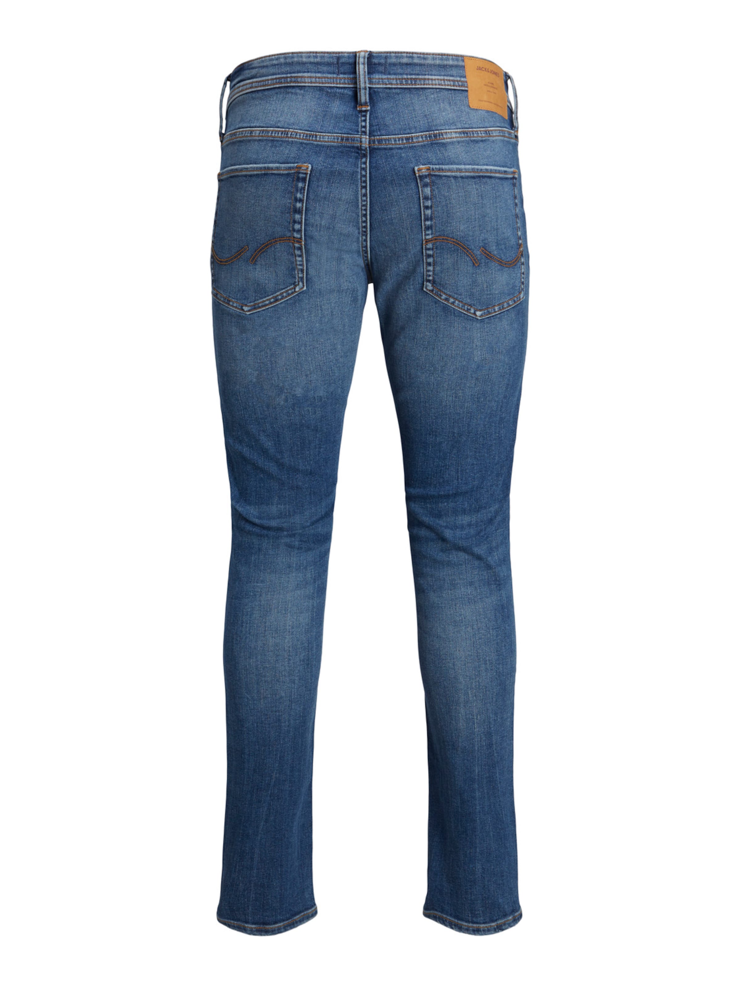 JACK & JONES Slimfit Jeans 'Glenn' in Blau