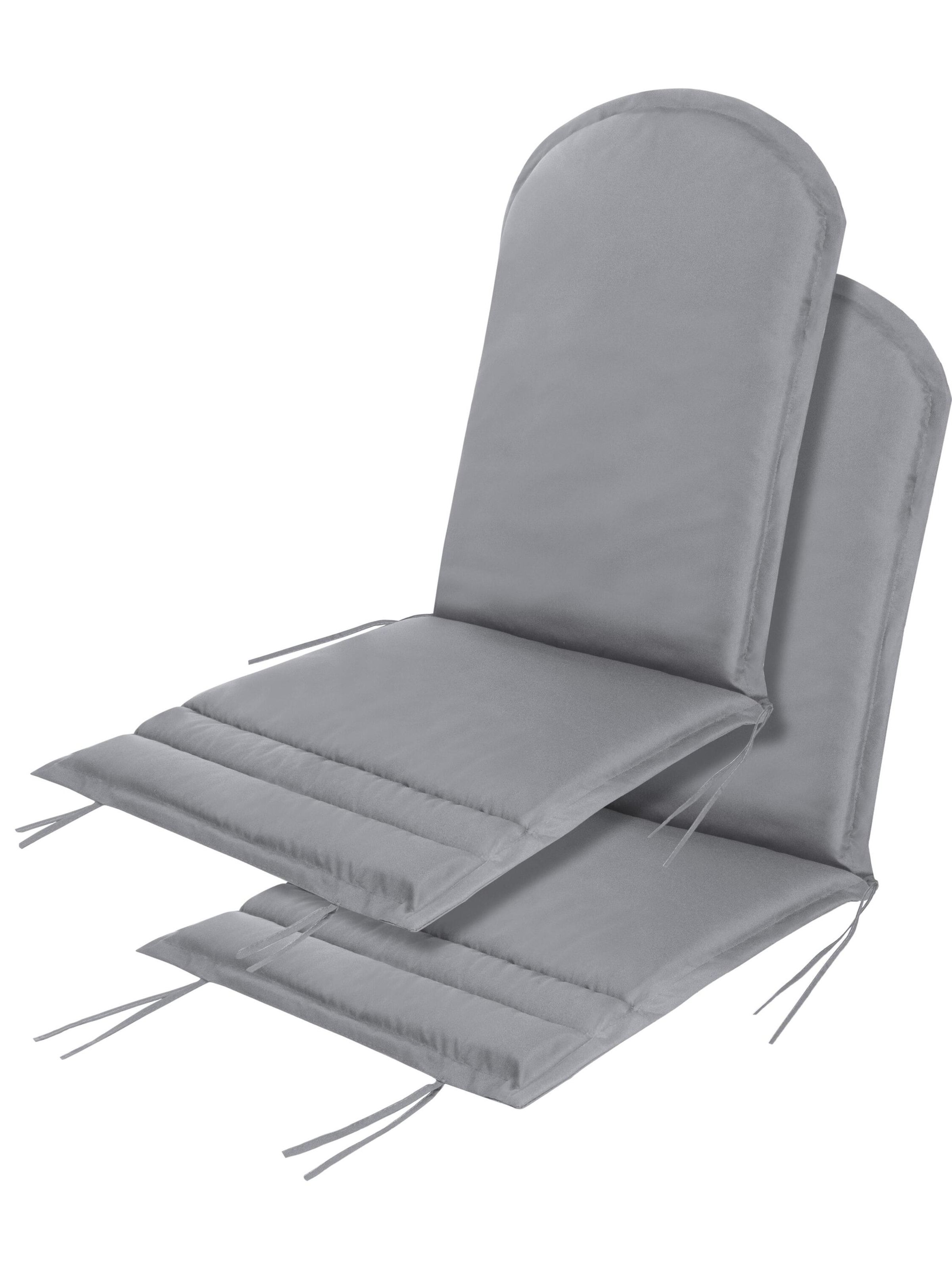 Aspero Zitkussens 'Adirondack' in Grijs: voorkant