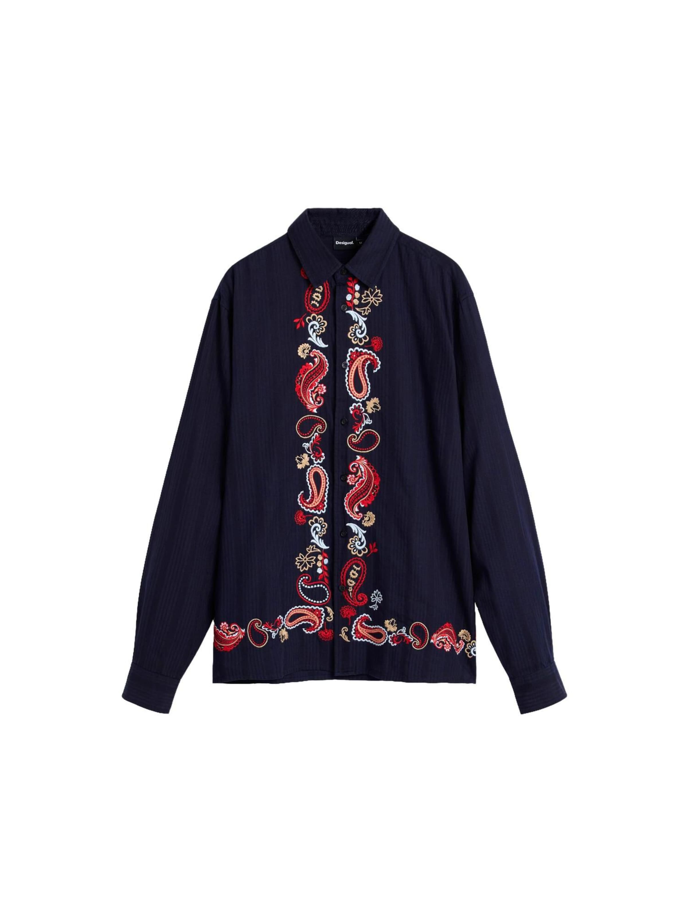 Desigual Средняя посадка Рубашка в Черный: спереди