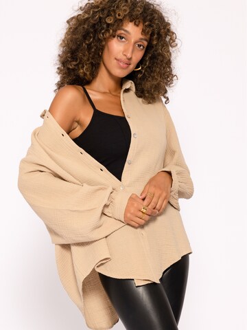 SASSYCLASSY - Blusa en beige