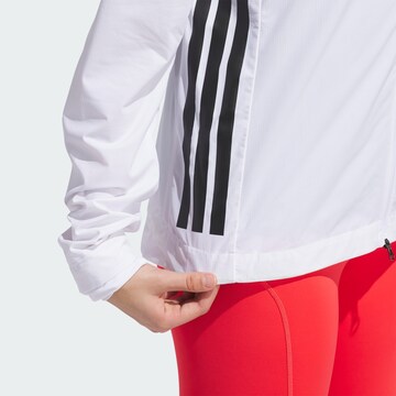 ADIDAS PERFORMANCE Performance Jacket 'Adizero Running' in White