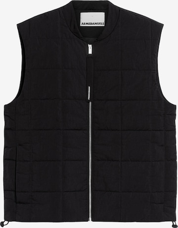 ARMEDANGELS Bodywarmer 'AABISKO' in Zwart: voorkant