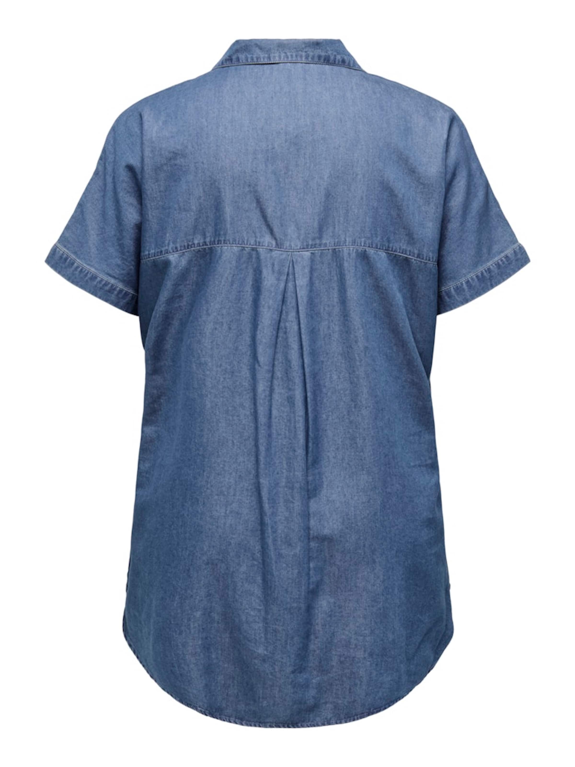 Chemisier 'CARPenna' ONLY Carmakoma en bleu