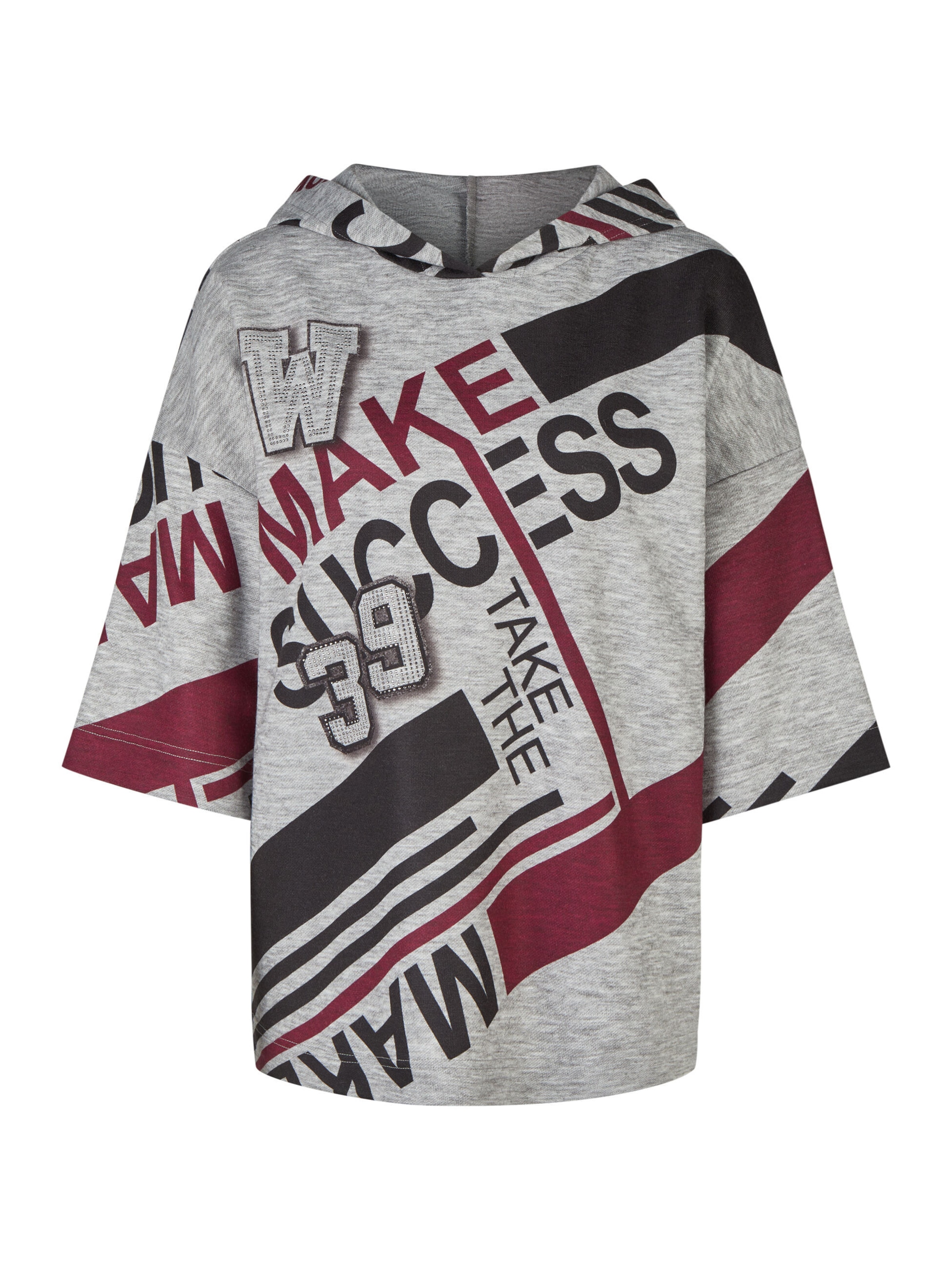 Doris Streich Sweatshirt in Grau: Vorderseite