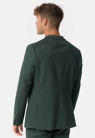 JEFF Regular fit Business-colbert 'Luke' in Groen