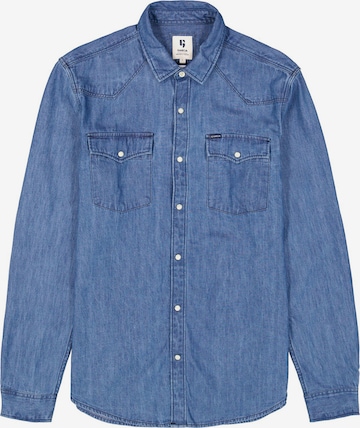 GARCIARegular Fit Košulja - plava boja: prednji dio