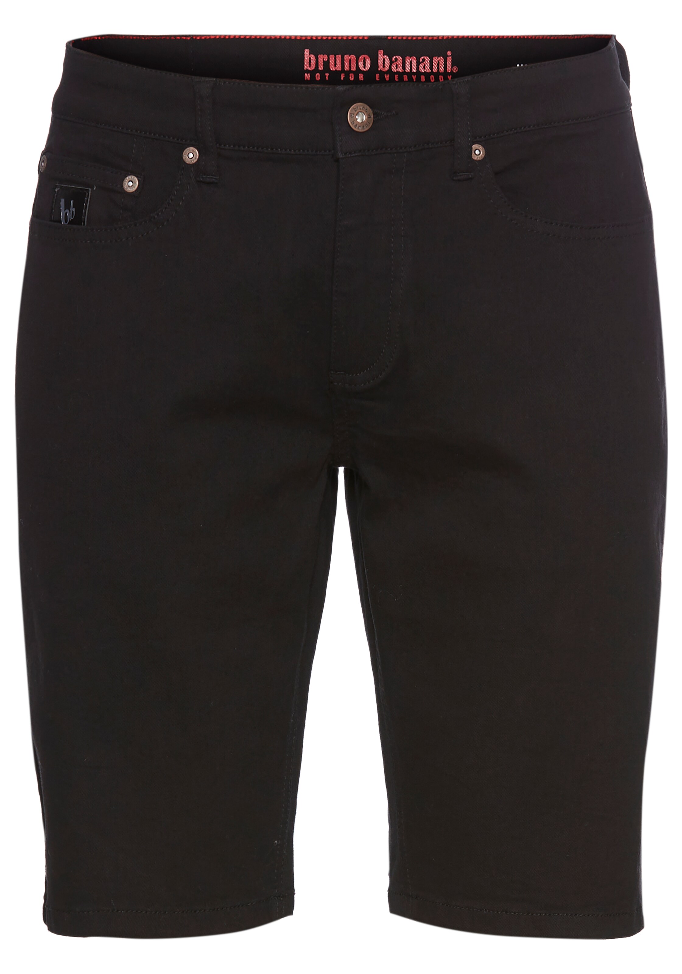 Bruno Banani LM Skinny Shorts in Schwarz: Vorderseite