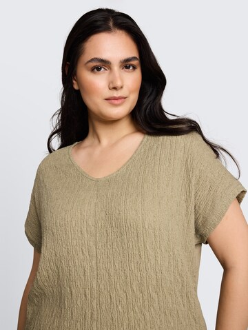 T-shirt Tom Tailor Women + en vert
