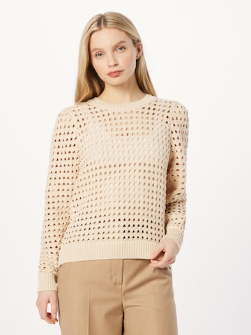 Pull-over 'Camden' modström en beige : devant