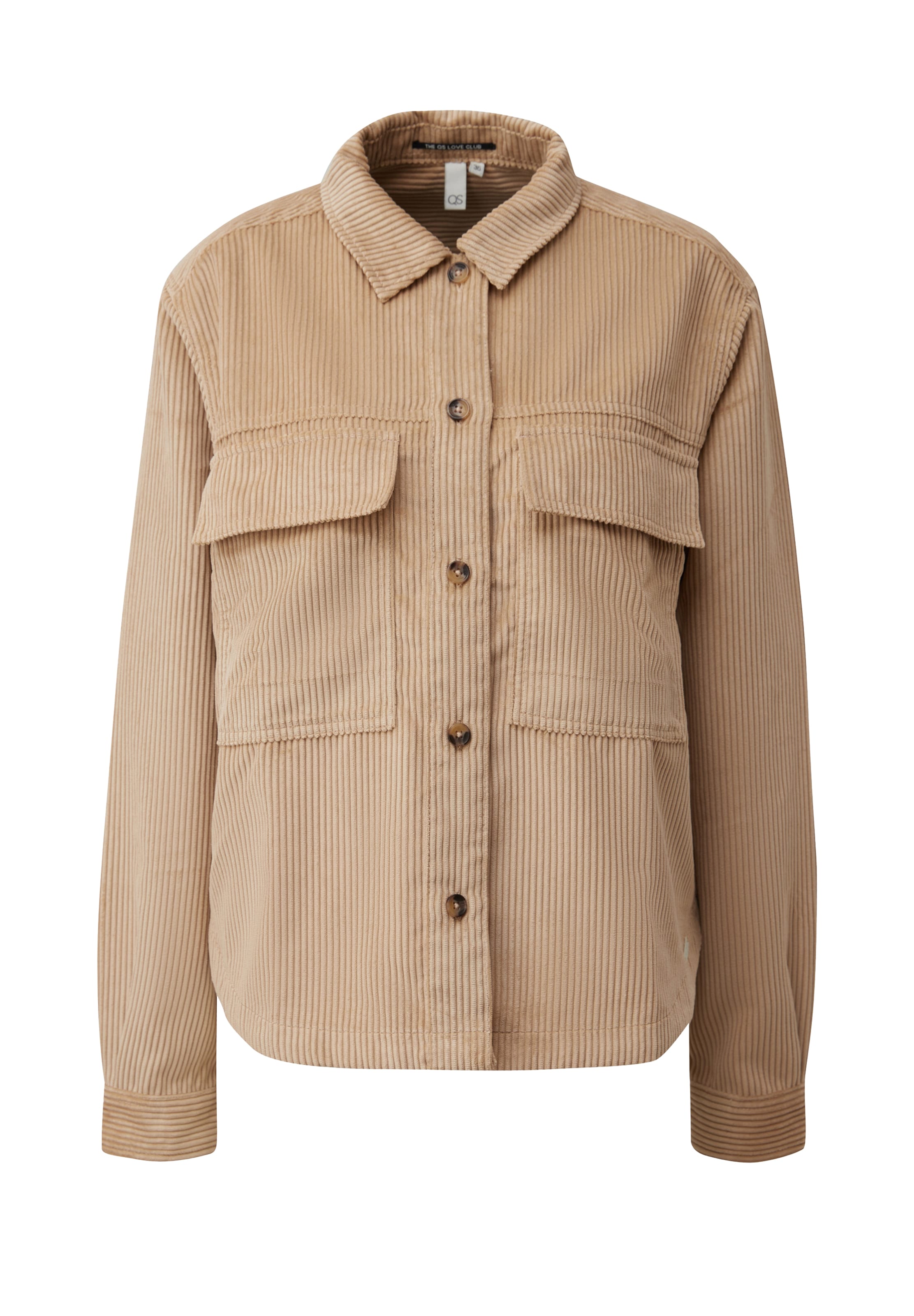 Veste mi-saison QS en beige : devant