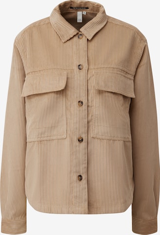 Veste mi-saison QS en beige : devant