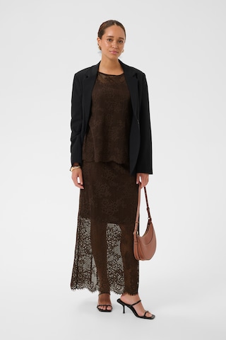 Kaffe Skirt 'Cornelia' in Brown
