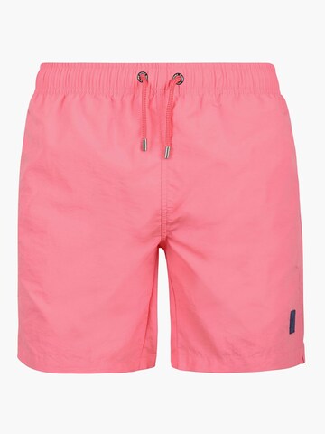 Suitable Swimming shorts in Pink: front