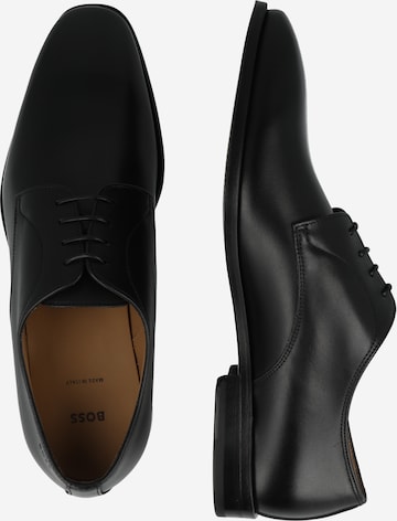 BOSS Black Lace-Up Shoes 'Lisbon' in Black