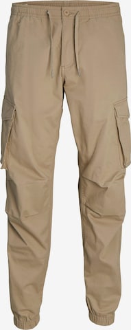 Pantalon cargo 'JPSTKane JJNoah' JACK & JONES en beige : devant