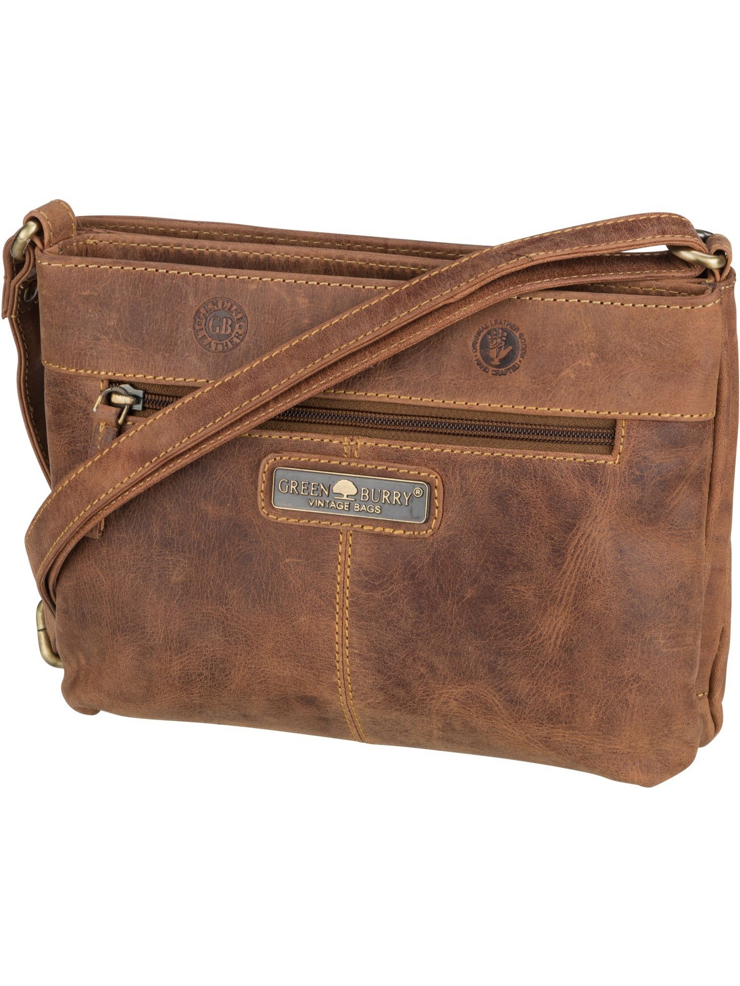 Sac à bandoulière ' Vintage 1582 ' GREENBURRY en marron