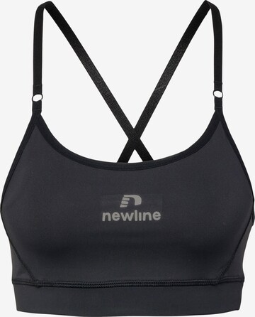 Bustier Soutien-gorge de sport 'AUGUSTA' Newline en noir : devant