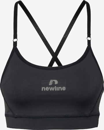 Newline Bustier Sport bh 'AUGUSTA' in Zwart: voorkant