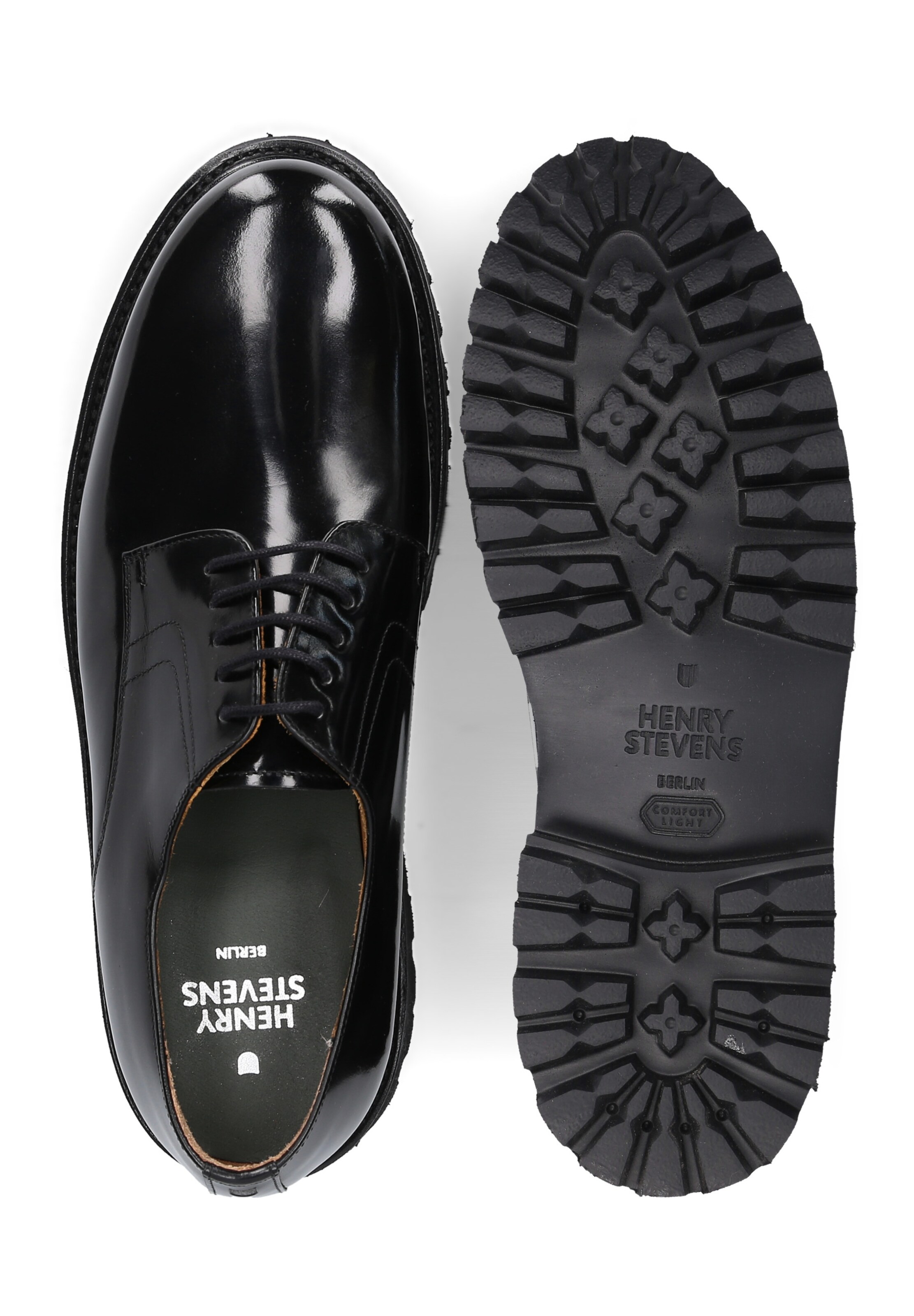 Henry Stevens Lace-up shoe 'Harry PD' in Black