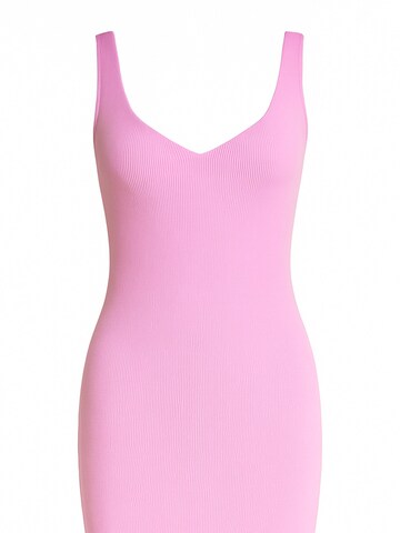 Nudyess Gebreide jurk 'Mimi' in Roze