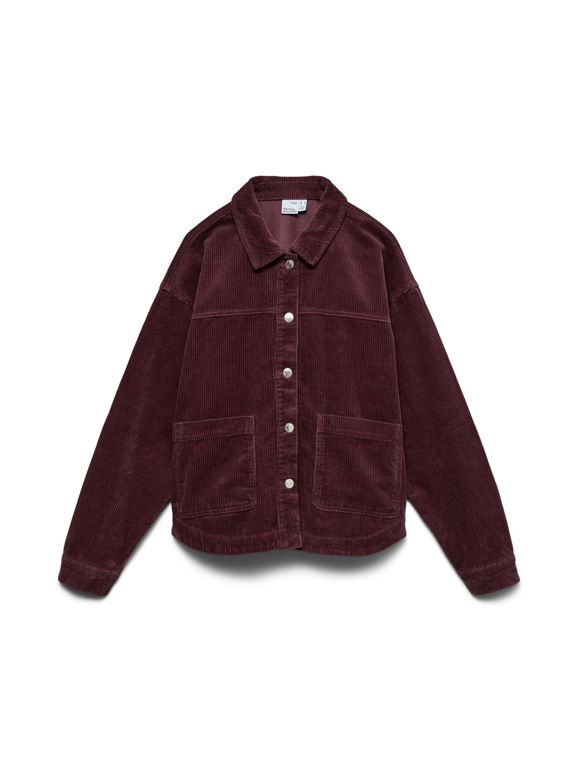 Vero Moda Curve Between-season jacket 'VMCJamie' in Red: front