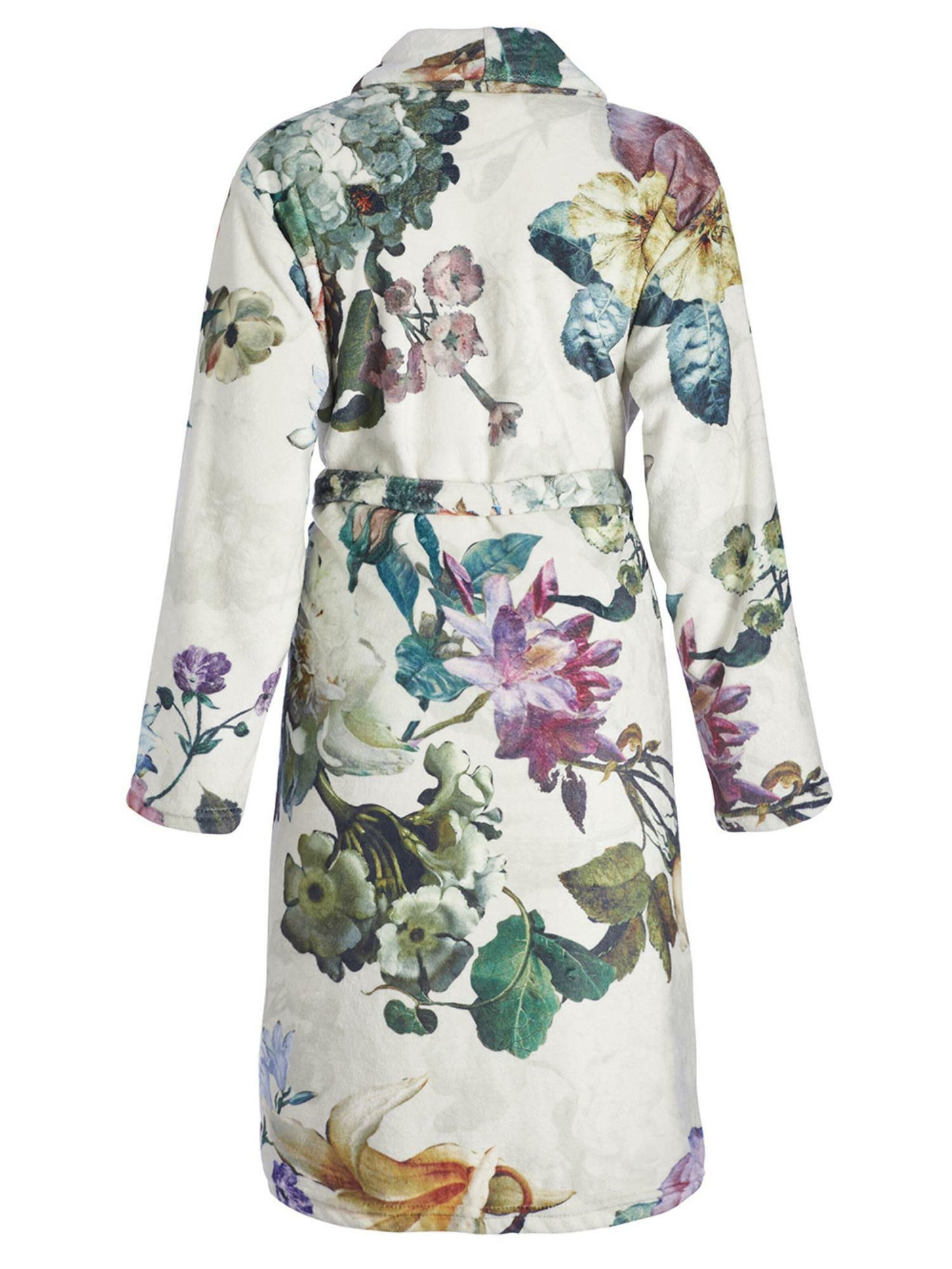 ESSENZA Bademantel 'Fleur' in Beige