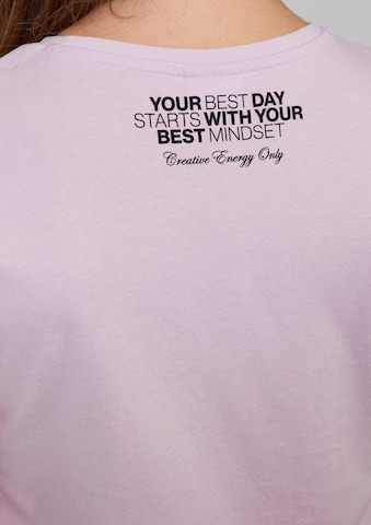 s.Oliver T-Shirt in Lila