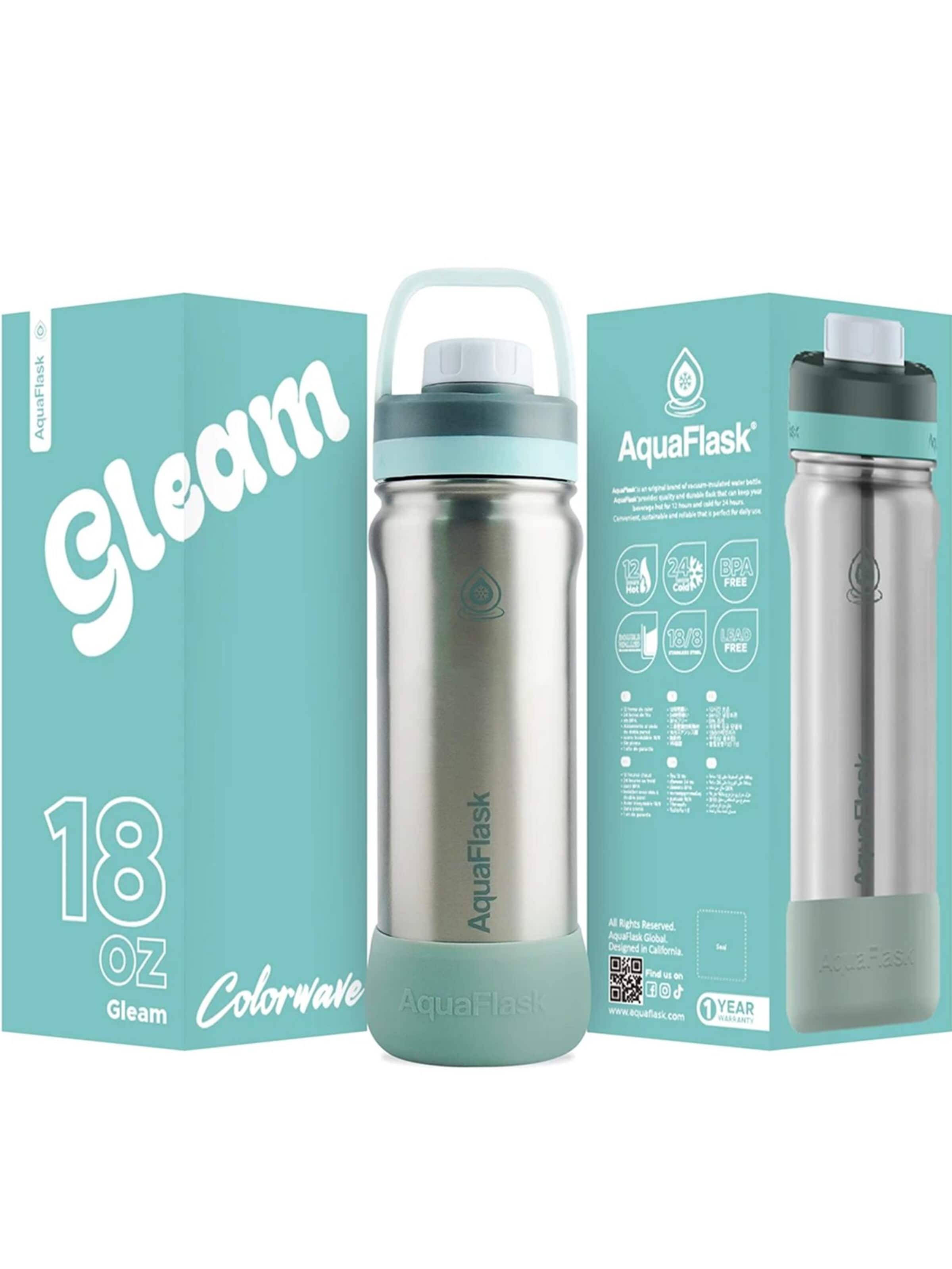 AquaFlask Láhev na vodu 'AquaFlask Termoláhev COLORWAVE 532 ml' – stříbrná