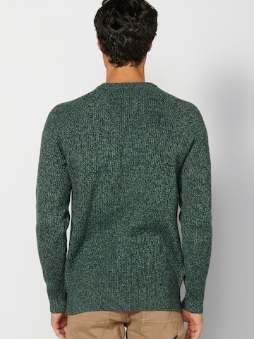 Pull-over KOROSHI en vert