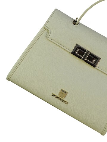 Borsa a mano 'Borsa a mano donna Bruno Magli Patty Handle eco-pelle nera' di Bruno Magli in bianco