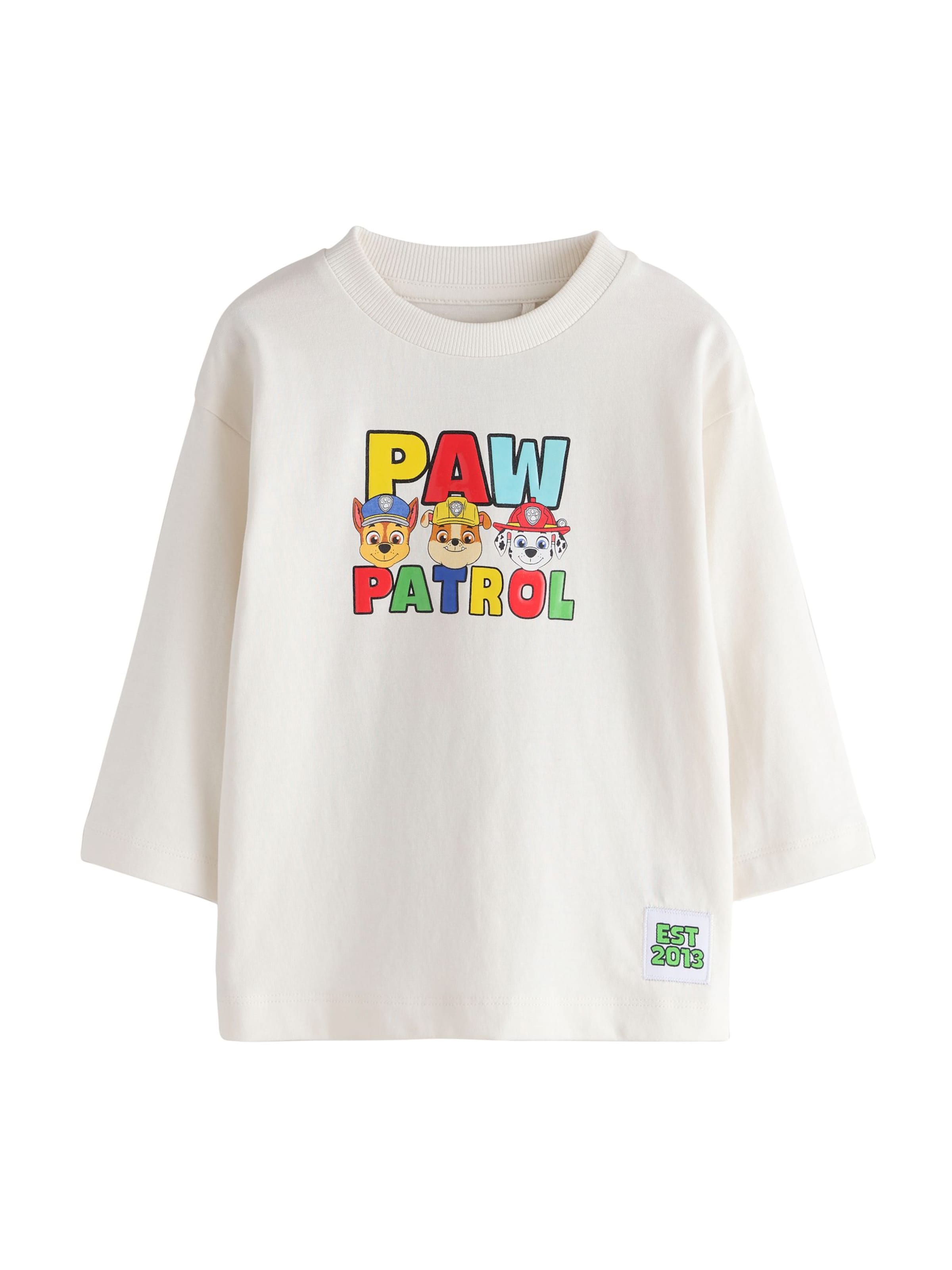 Next - Camiseta 'Paw Patrol' en blanco: frente