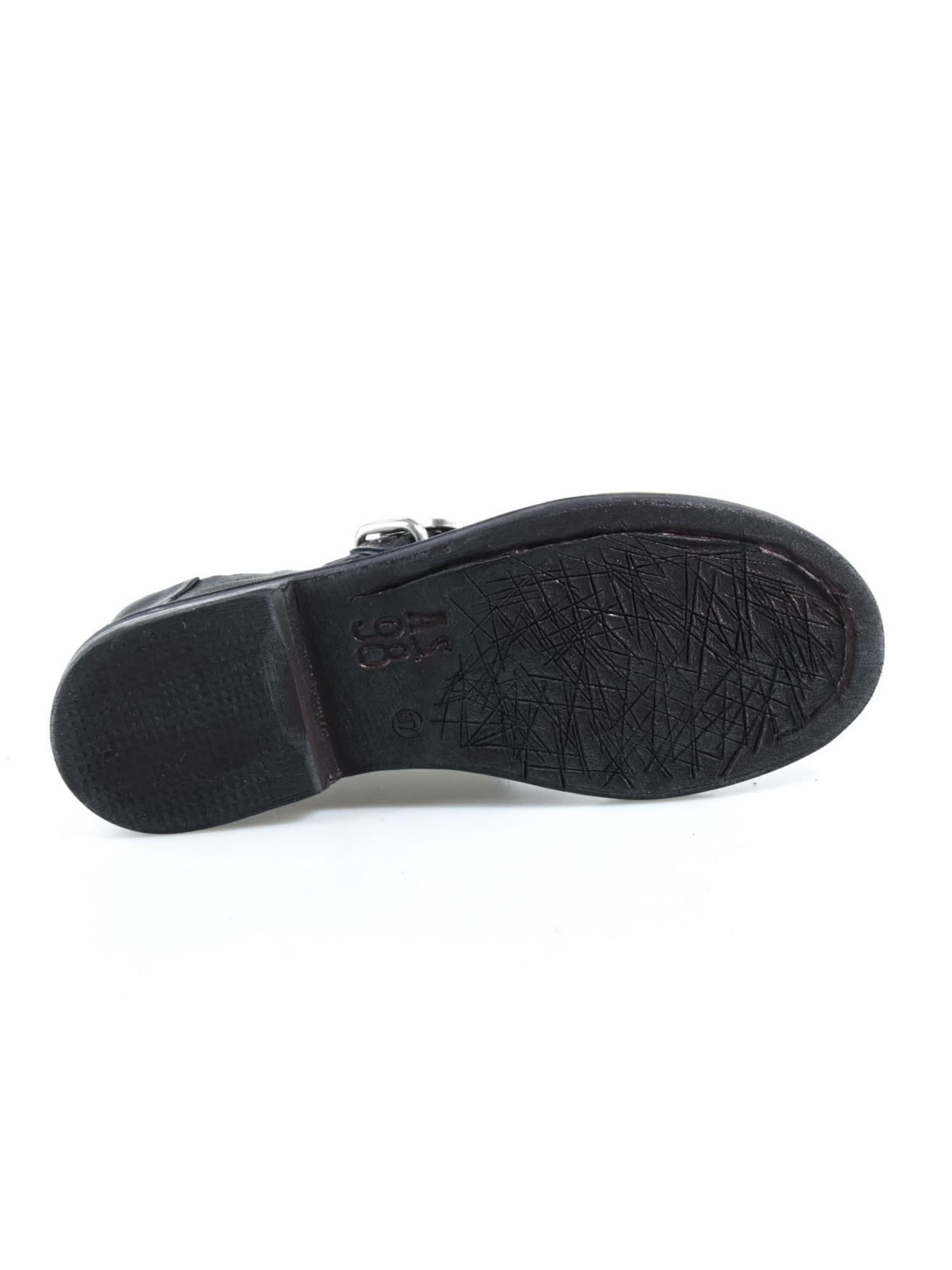 Mocassino ' ALISTAIR ' di A.S.98 in nero: inferiore