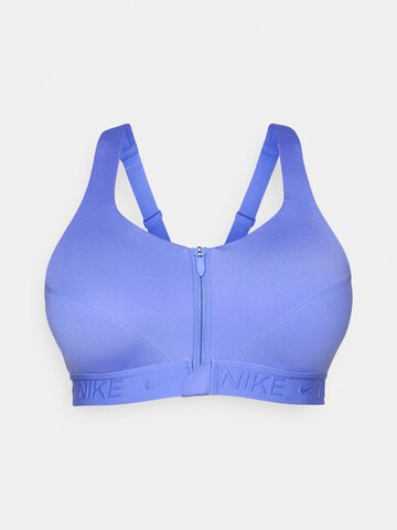 NIKE - Sujetador deportivo 'INDY' en azul: frente