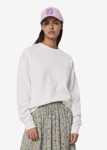 Marc O'Polo DENIM Sweatshirt in White: front