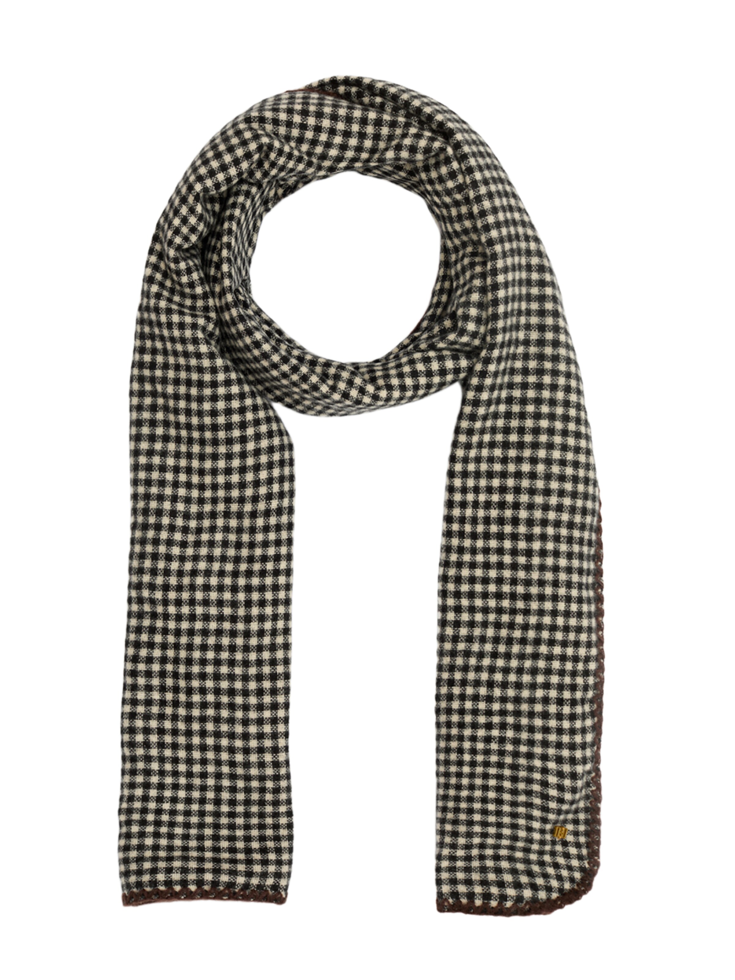 NALì Schal 'Angy' in Schwarz: Vorderseite