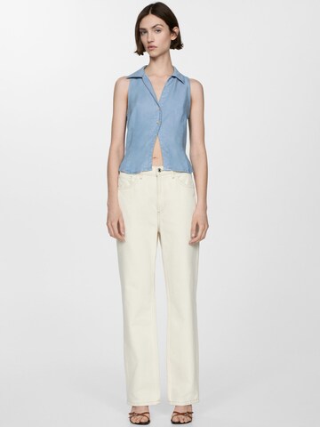 MANGO Blouse 'Bianca' in Blue