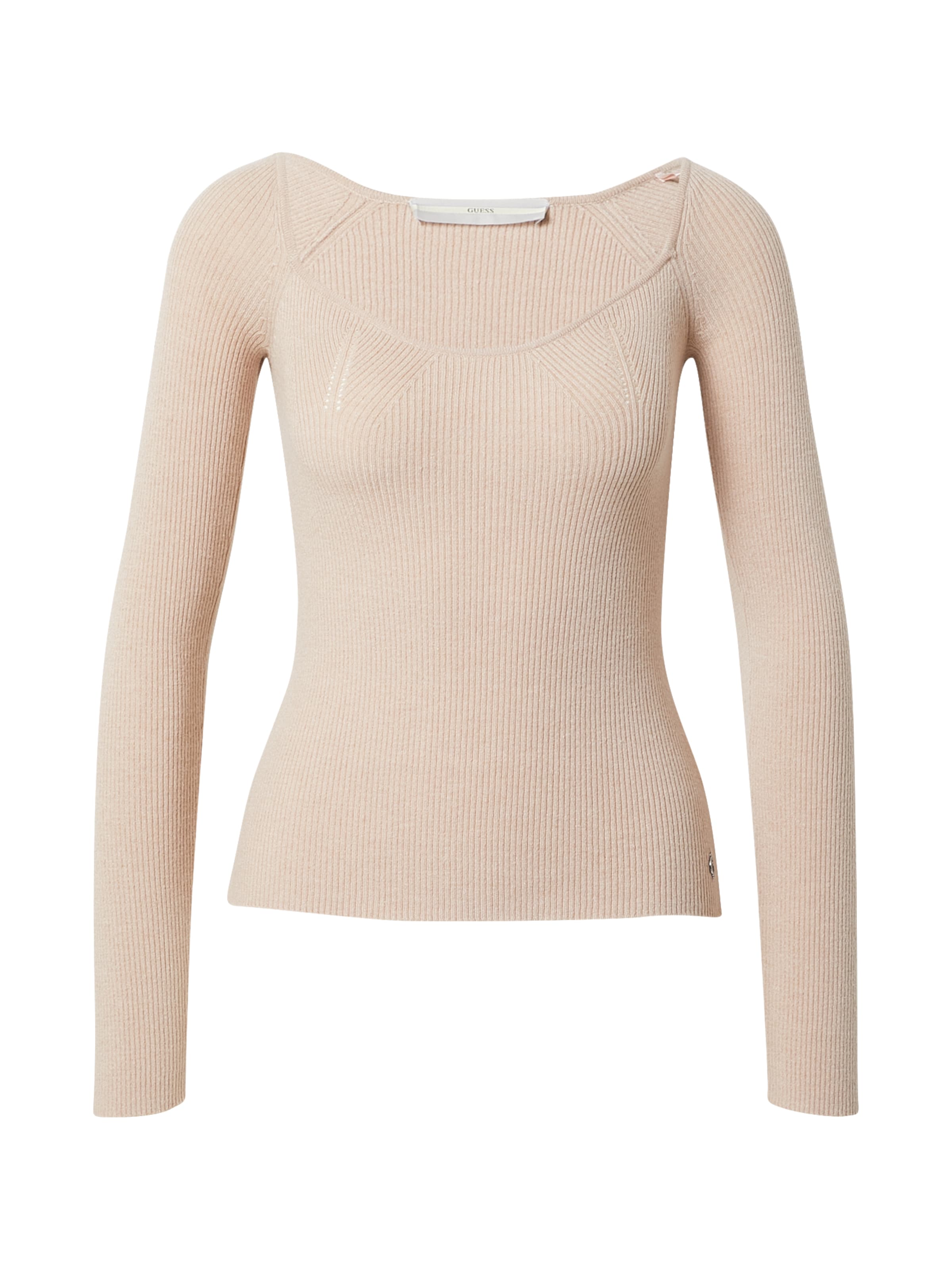 Frauen Pullover & Strick GUESS Pullover 'Babette' in Nude - CD17726 Frauen Pullover & Strick GUESS Pullover 'Babette' in Nude - CD17726