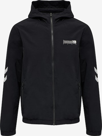 Hummel Athletic Jacket in Black: front