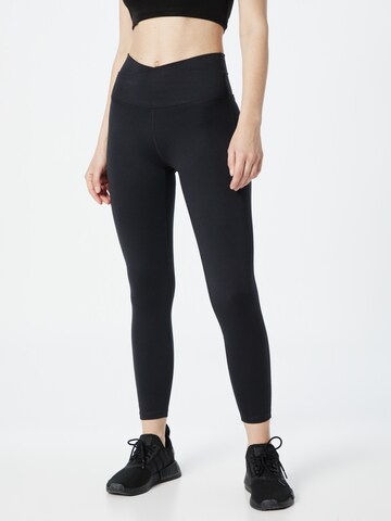 Skinny Pantalon de sport 'LOTUS ZEN' Marika en noir : devant